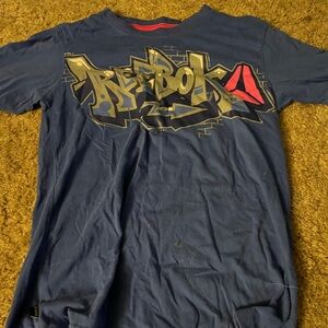 Blue Reebok kids size 8 shirt